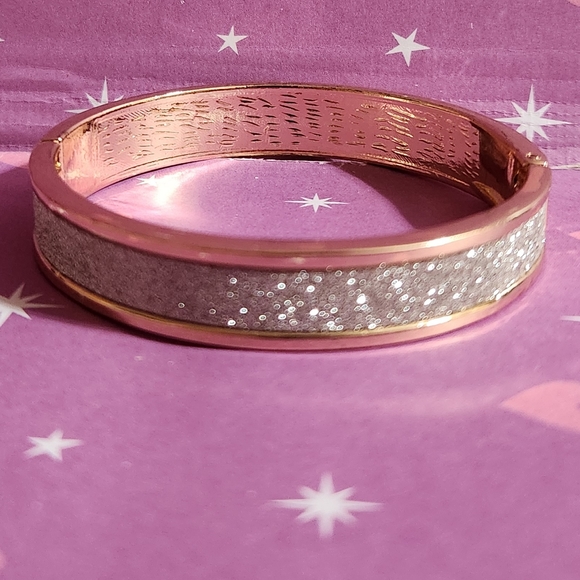 Charming Charlie's Gold Bangle - Picture 5 of 6